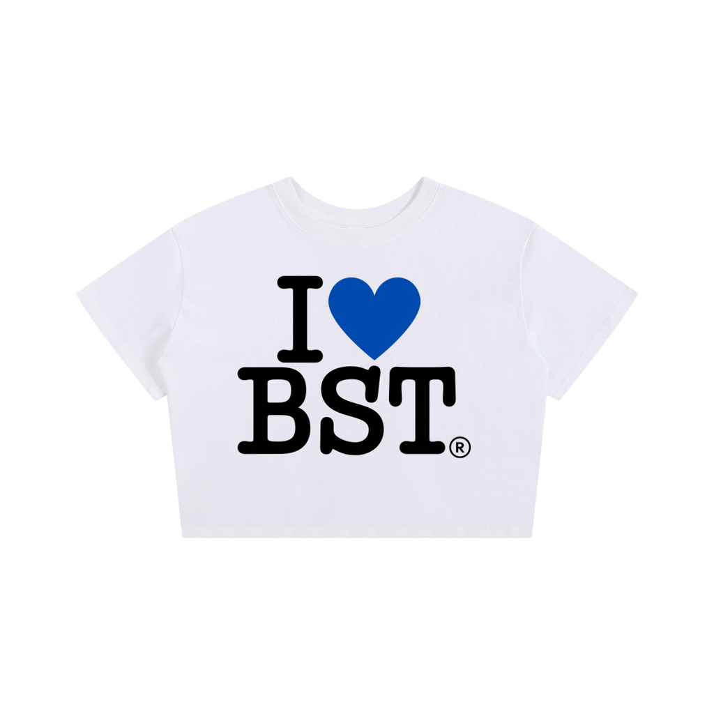 Love for B$T In True Blue Baby Tee Seamless T-Shirt