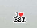 I LOVE B$T Vinyl Decals